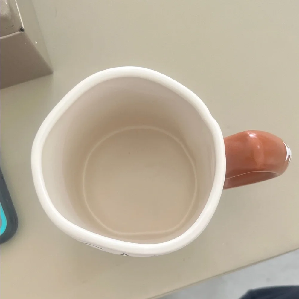 Rae Dunn 'Game Day' Mug in Cream and Brown - Picture 5 of 5